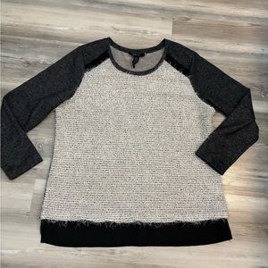 Style & Co Size large, long sleeved, soft sweatshirt material